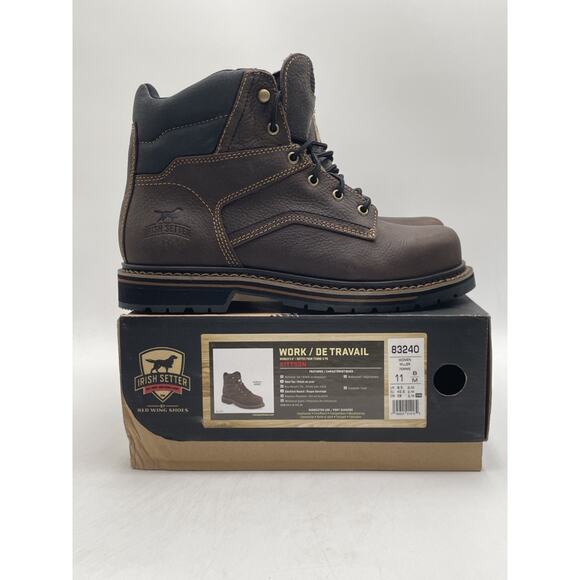 Irish Setter KITTSON 6" 83240 Women's NEW Steel-Toe Work Boot Brown US Size 11 B - Picture 11 of 11